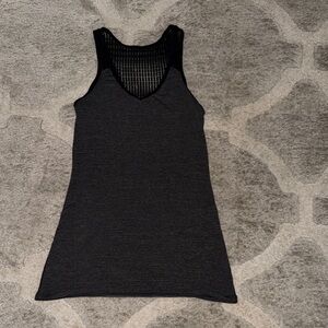lululemon athletica Black Mesh Tank Top